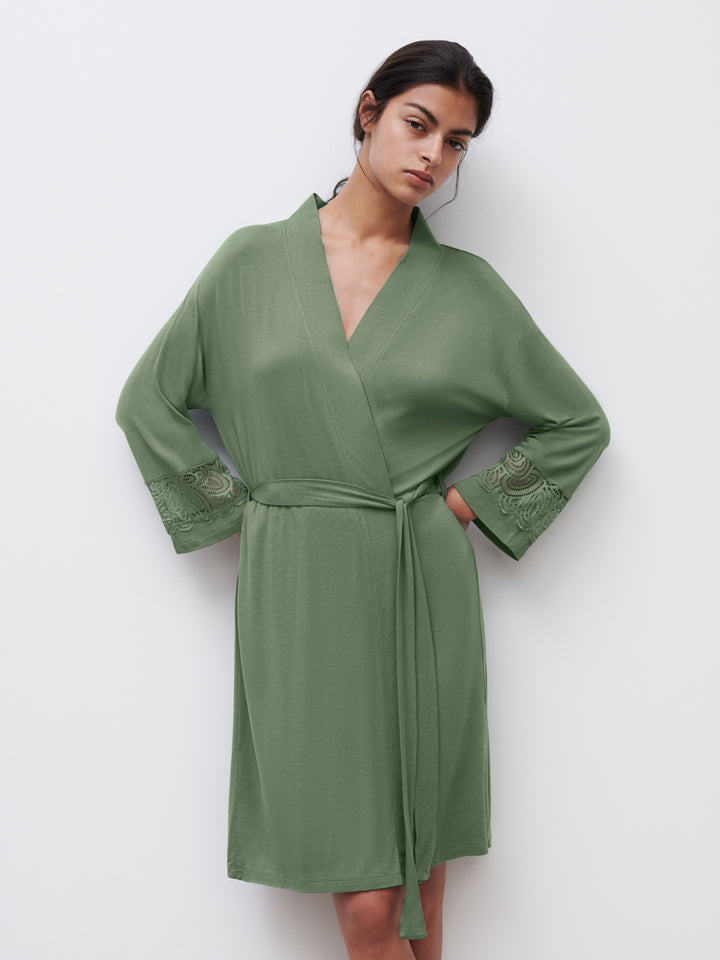 Femilet - Josie Kimono Chrome Green