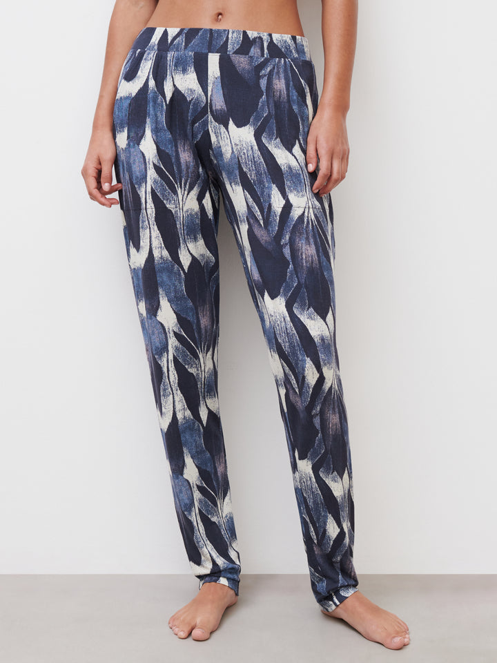 Femilet - Loraine Long Pants Floral Print