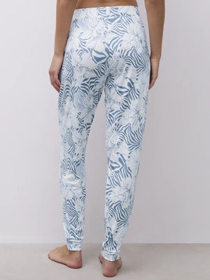 Femilet - Loraine Long Pants Pastel Flowers