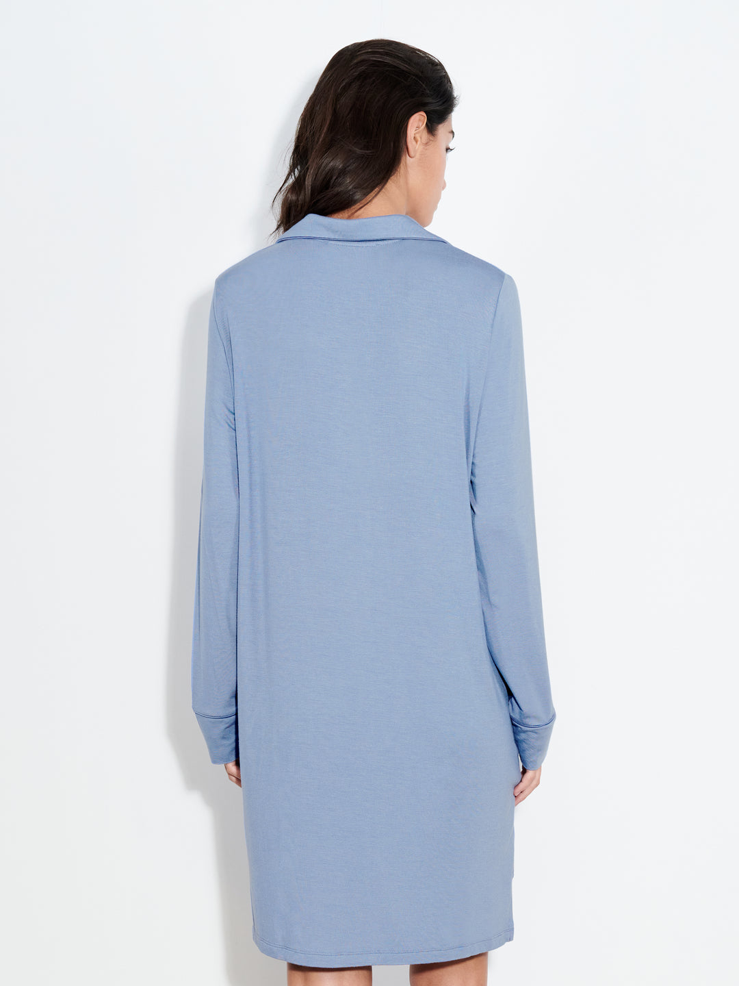 Femilet - Ночная рубашка Daisy с длинными рукавами, синяя Борнео