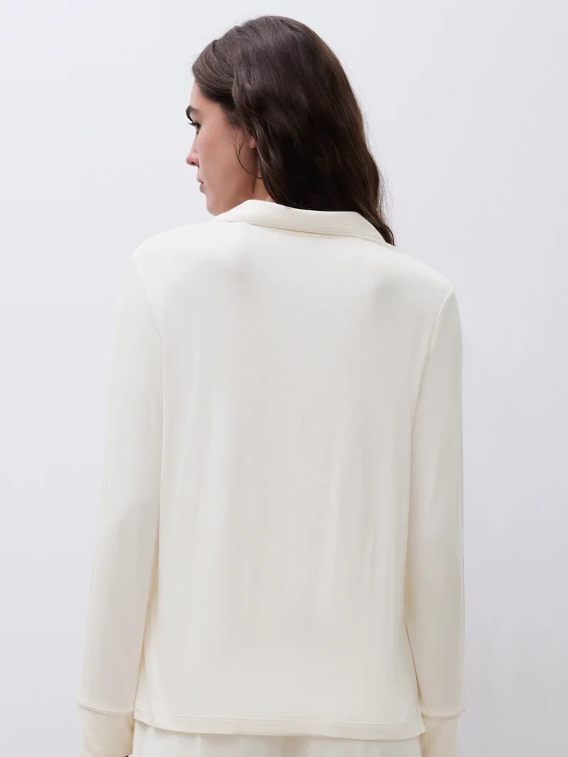 Femilet - Daisy T-Shirt Long Sleeves Egret