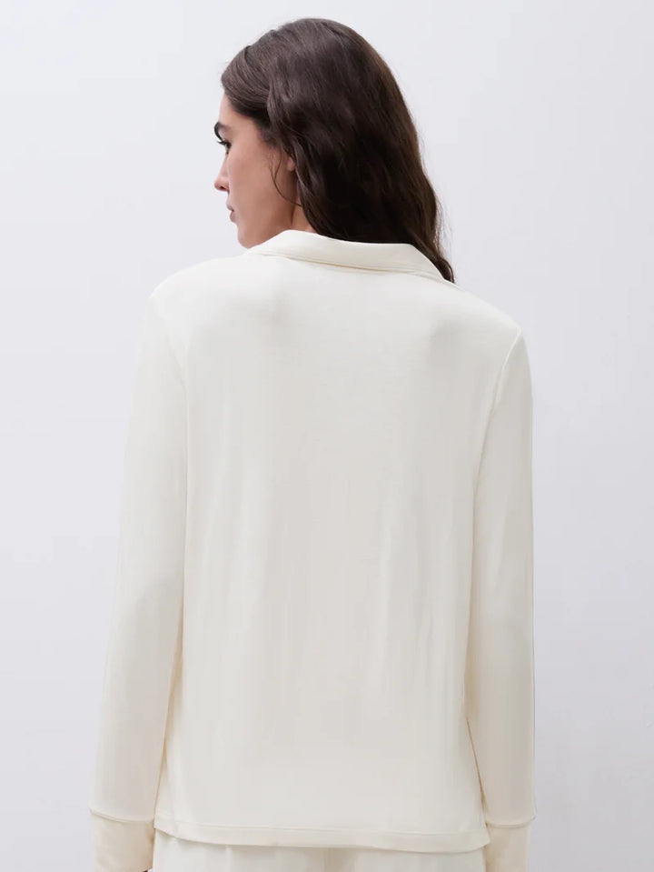 Femilet - Daisy T-Shirt Long Sleeves Egret