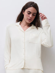 Femilet - Daisy T-Shirt Long Sleeves Egret
