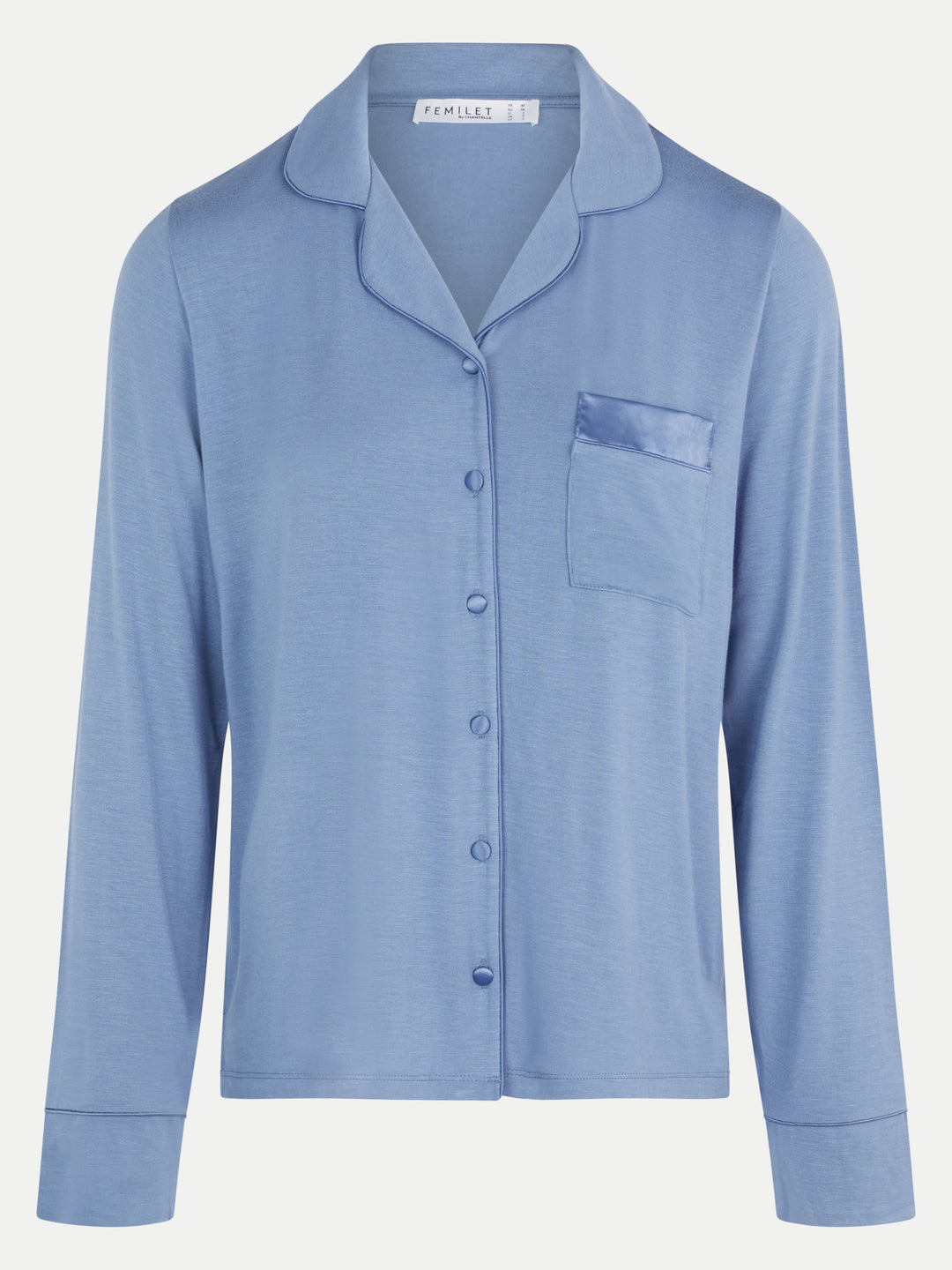 Femilet - Daisy Shirt Langarm Borneo Blue