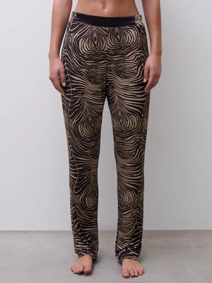 Femilet - Daisy Trousers Zebra Leaves
