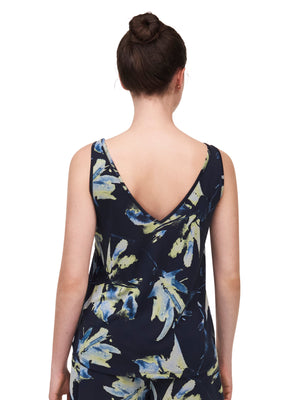 Camiseta sin mangas Femilet Elina - Top con estampado floral Femilet