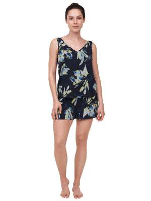 Camiseta sin mangas Femilet Elina - Top con estampado floral Femilet