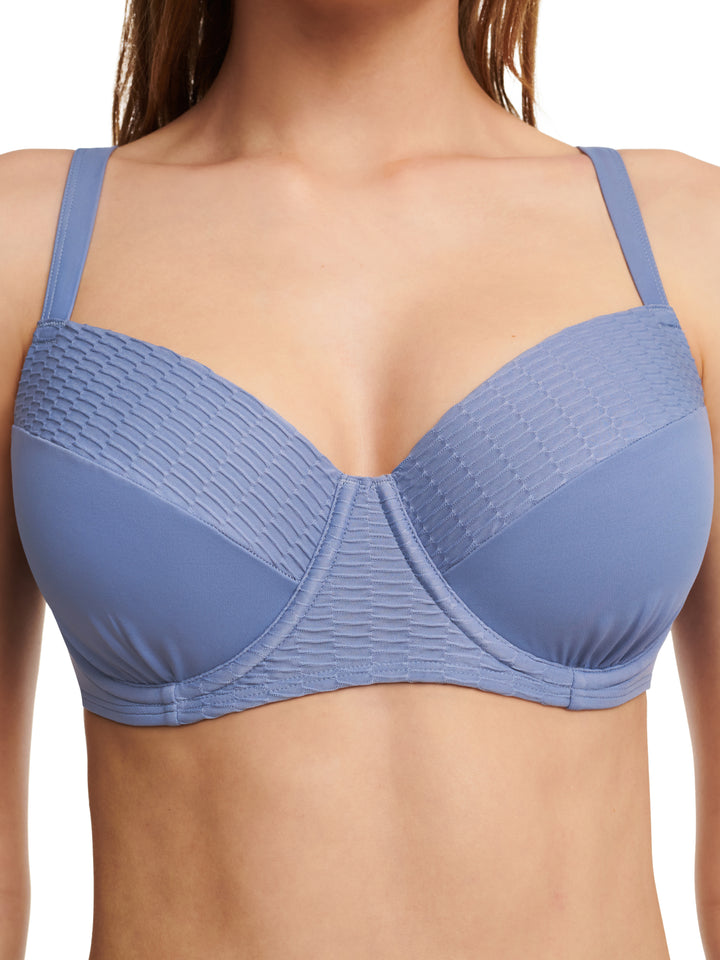 Femilet 泳裝 - Bonaire 覆蓋 T 卹胸罩婆羅洲藍色
