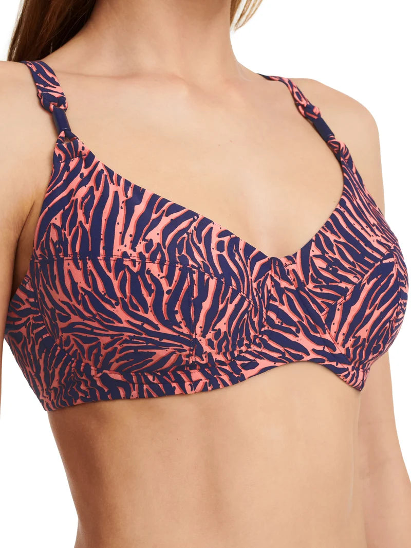 Femilet Swimwear - Tidra Covering Underwired Bikini Zebra
