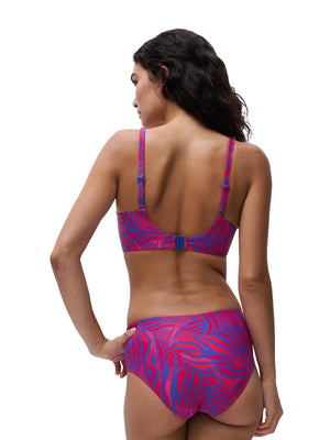 Femilet Swimwear - Tidra Covering Underwired Bikini Berry Jungle