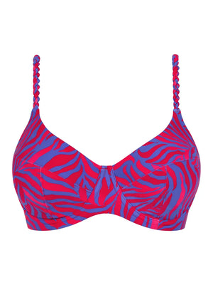 Femilet Swimwear - Tidra Covering Underwired Bikini Berry Jungle