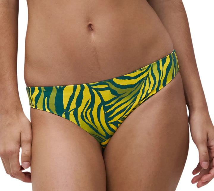 Femilet Swimwear - Tidra Full Brief Yellow Jungle