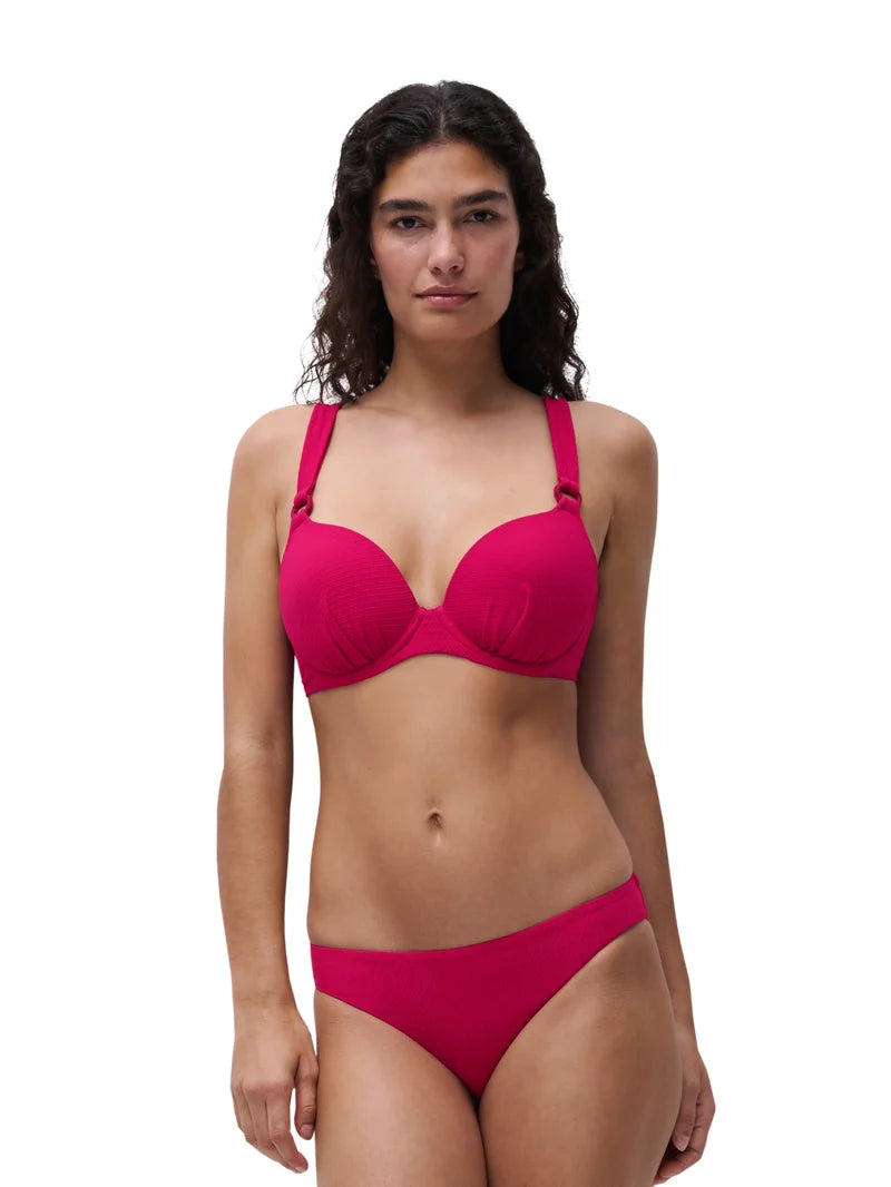 Femilet Swimwear - Navarino T-Shirt Bra Berry Magenta