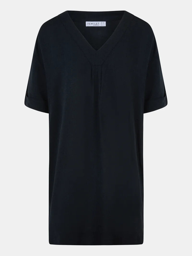 Femilet - Tilos Short Dress Black