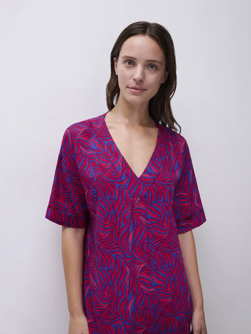 Femilet Swimwear - Tilos Short Dress Berry Jungle