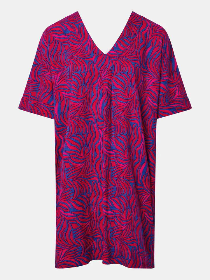 Femilet Swimwear - Tilos Short Dress Berry Jungle
