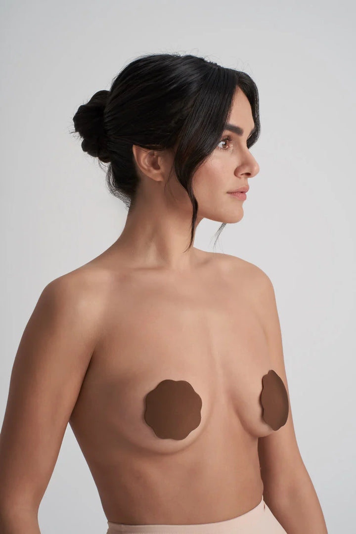 ByeBra - Special Solutions Fabric Nipple Covers Brown