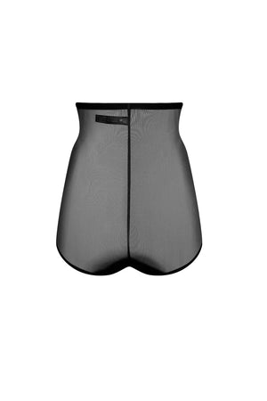 ByeBra - Forming Tulle Shapewear Mid Support Forming Tulle High Waist Brief Black
