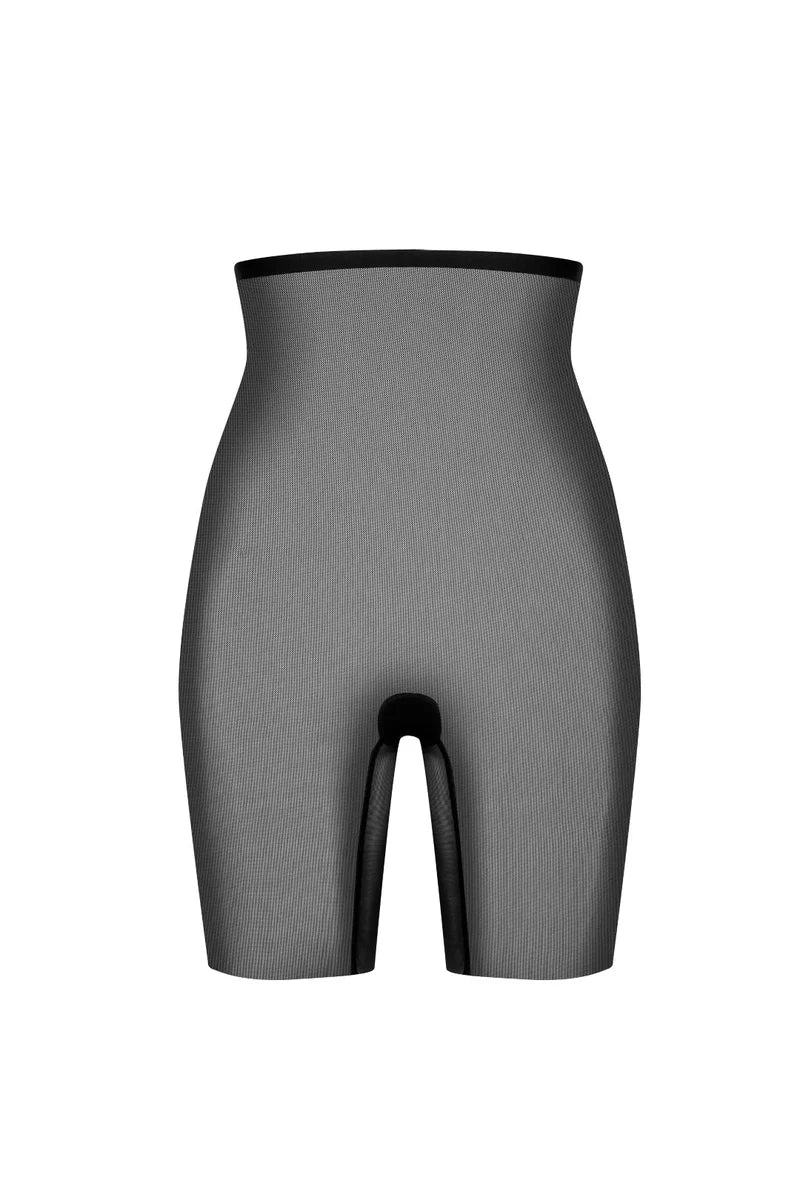 ByeBra - Forming Tulle Shapewear Mid Support Forming Tulle High Waist Short Black