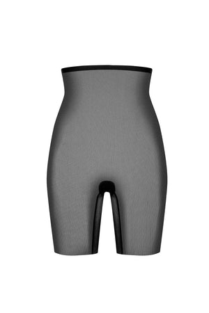ByeBra - Forming Tulle Shapewear Mid Support Forming Tulle High Waist Short Black