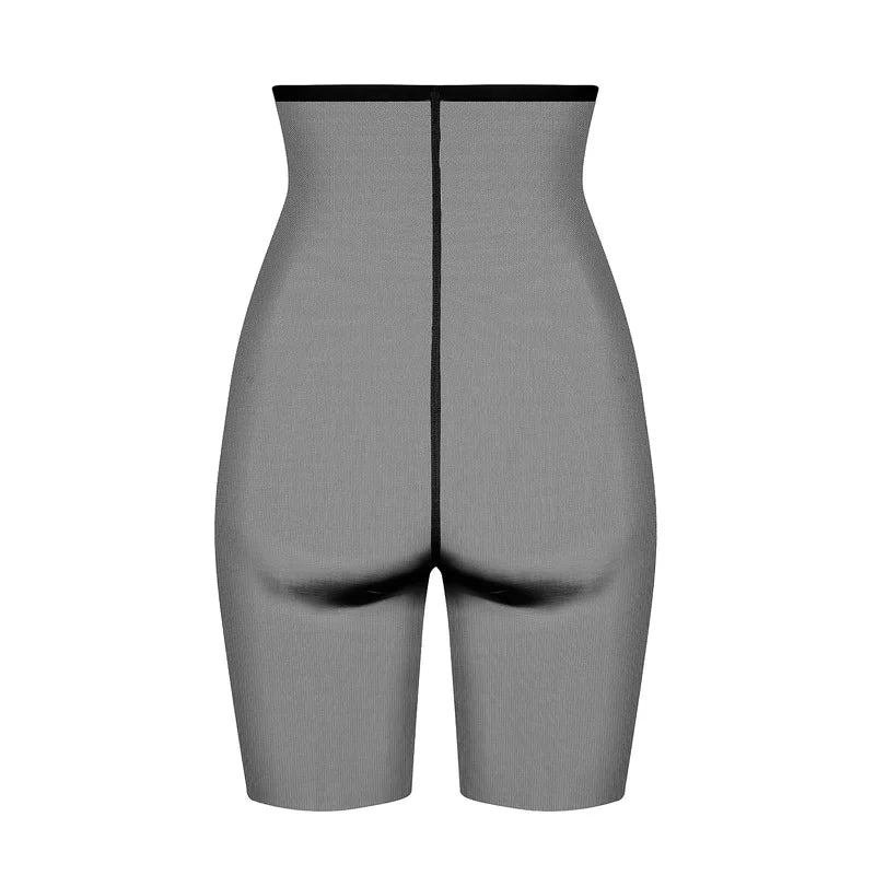 ByeBra - Forming Tulle Shapewear Mid Support Forming Tulle High Waist Short Black