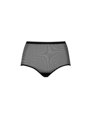 ByeBra - Forming Tulle Shapewear Mid Support Forming Tulle Mid Waist Brief Black