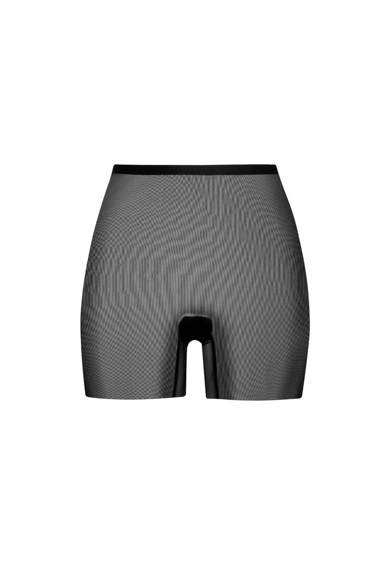 ByeBra - Forming Tulle Shapewear Mid Support Forming Tulle Shorty Black
