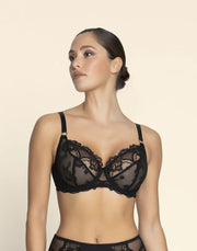 Lise Charmel - Sublime En Dentelle 3/4 Cup Balconette Bra Noir