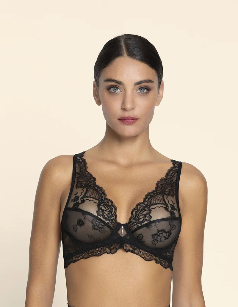 Lise Charmel - Sublime En Dentelle Glam Push-Up Bra Noir