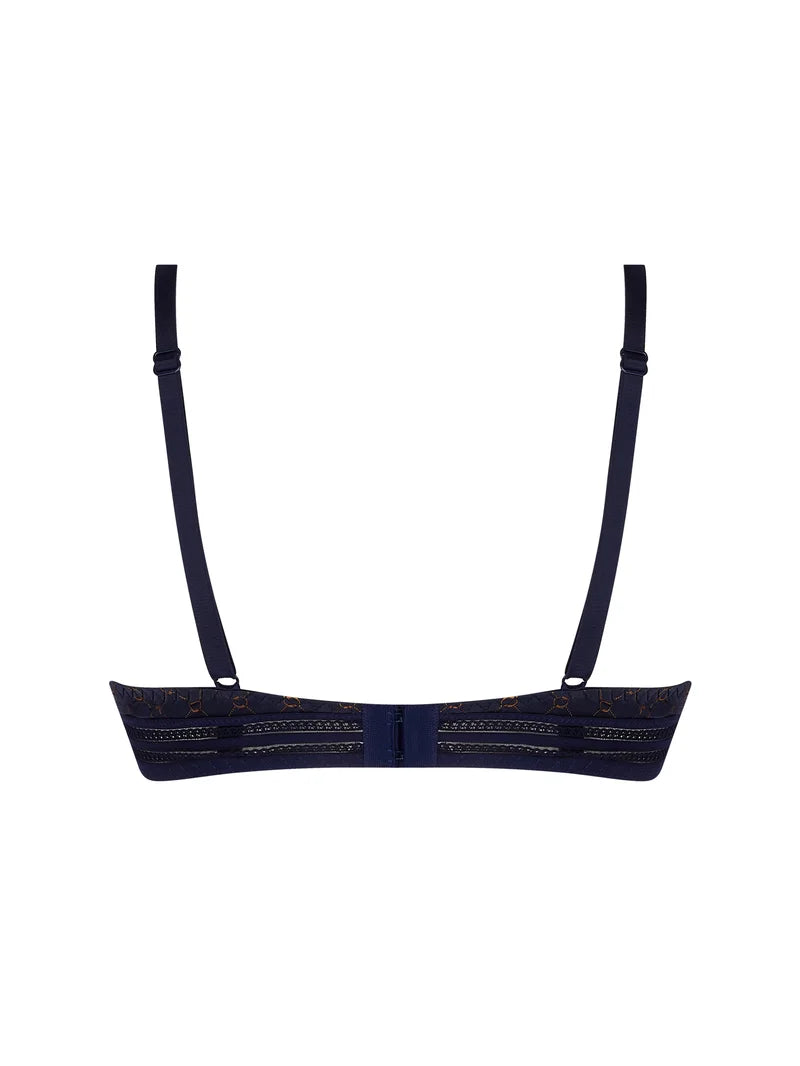 Antigel by Lise Charmel - Bijou Du Jour Full Cup Bra Marine Bijou