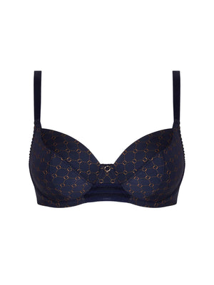 Antigel by Lise Charmel - Bijou Du Jour 3/4 Cup Balconette Marine Bijou