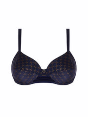 Antigel by Lise Charmel - Bijou Du Jour Supportive Full Cup Bra Marine Bijou