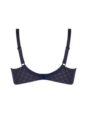 Antigel by Lise Charmel - Bijou Du Jour Supportive Full Cup Bra Marine Bijou