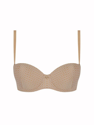 Antigel by Lise Charmel - Daily Paillette Multi-Way Strapless Bra Nude Paillette