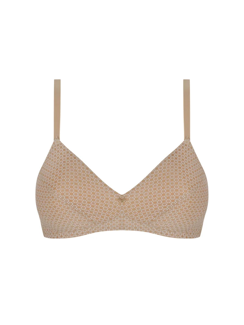 Antigel by Lise Charmel - Daily Paillette Wireless Triangle Bra Nude Paillette