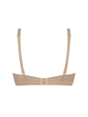 Antigel by Lise Charmel - Daily Paillette Wireless Triangle Bra Nude Paillette