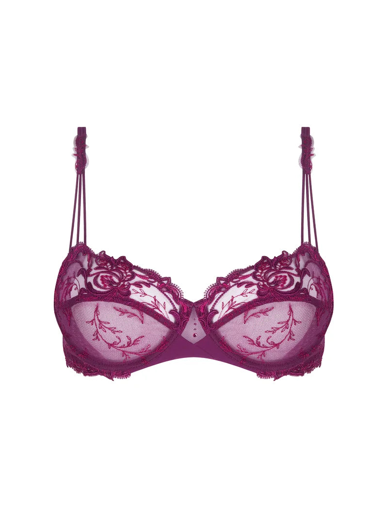 Lise Charmel - Source Beaute Half Cup Bra Source Amarante