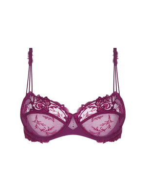 Lise Charmel - Source Beaute Half Cup Bra Source Amarante