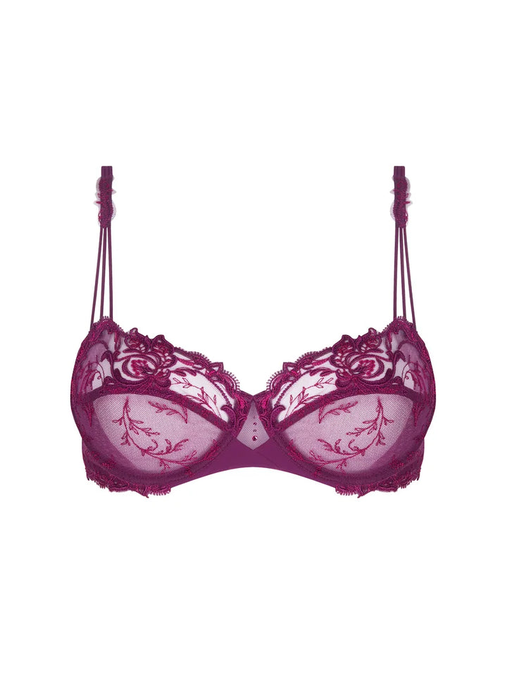 Lise Charmel - Source Beaute Half Cup Bra Source Amarante