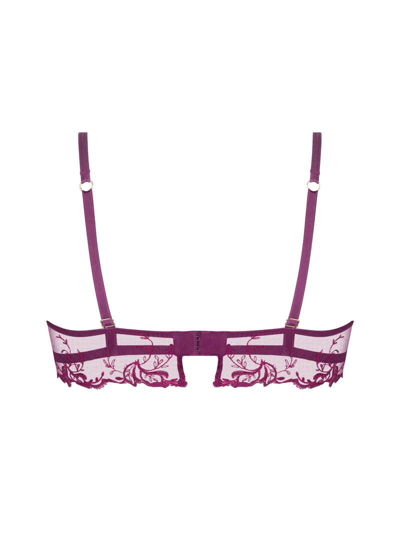 Lise Charmel - Source Beaute Half Cup Bra Source Amarante
