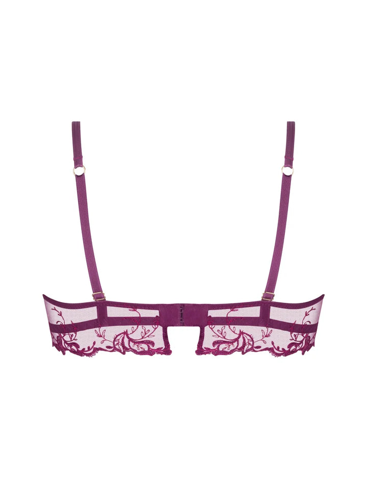 Lise Charmel - Source Beaute Half Cup Bra Source Amarante