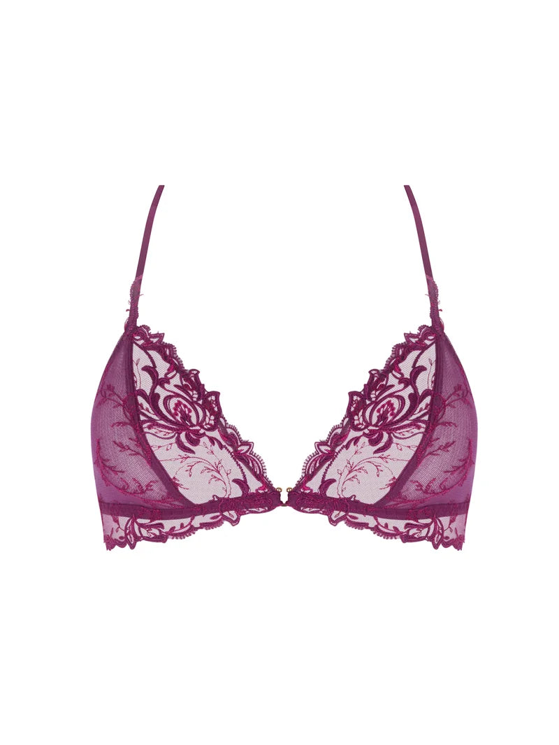 Lise Charmel - Source Beaute Wireless Triangle Bra Source Amarante