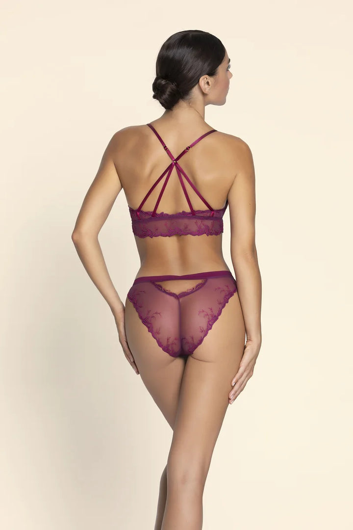 Lise Charmel - Source Beaute Wireless Triangle Bra Source Amarante