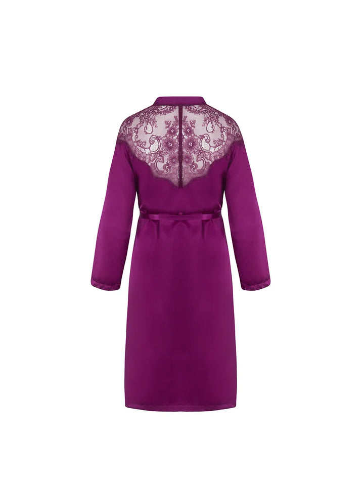 Lise Charmel - Source Beaute Mid-Length Negligee Gown Source Amarante