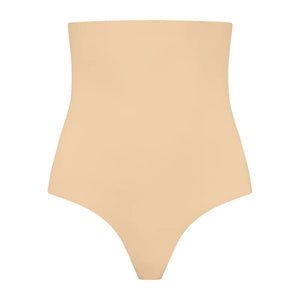 ByeBra - Invisible Shapewear Light Support Invisible High Waist Thong Beige