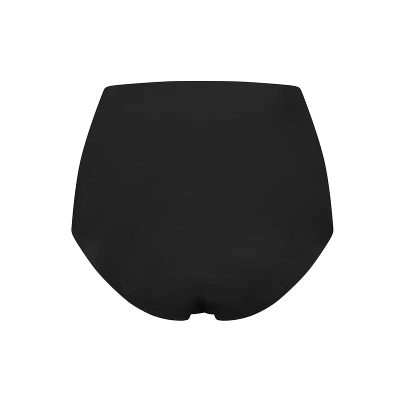 ByeBra - Invisible Shapewear Light Support Invisible Mid Waist Brief Black