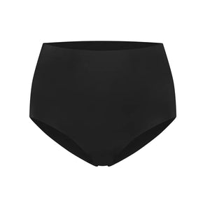 ByeBra - Invisible Shapewear Light Support Invisible Mid Waist Brief Black
