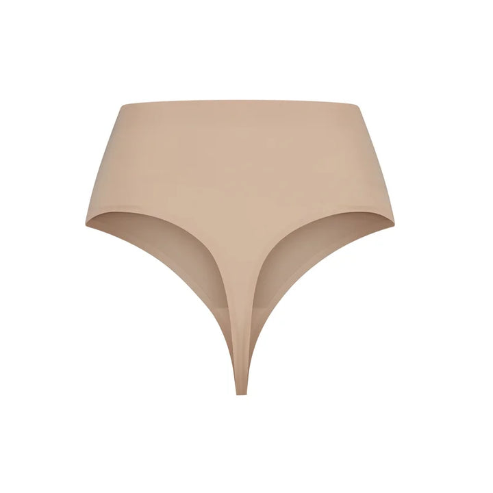 ByeBra - Invisible Shapewear Light Support Invisible Mid Waist Thong Beige