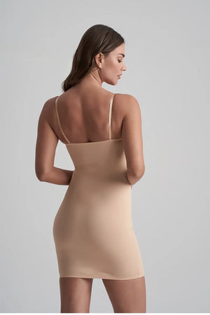 ByeBra - Invisible Shapewear Light Support Invisible Singlet Dress Beige
