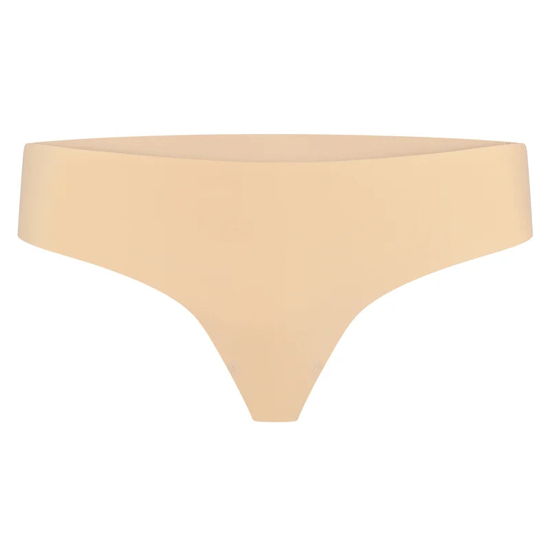 ByeBra - Bum Lifts & Underwear 2- Pack Invisible Thong Beige & Black